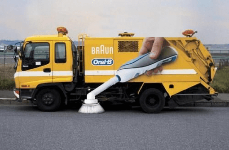 Adhesive For Vehicles: Oral-B